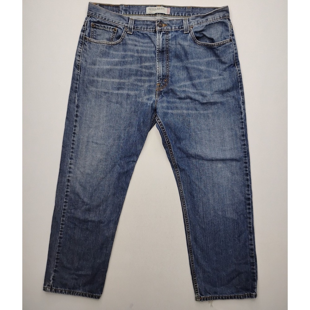 Levi's 505 Mens 40x30 Jeans Regular Fit Straight Leg Mid-Rise Cowboy Y2K